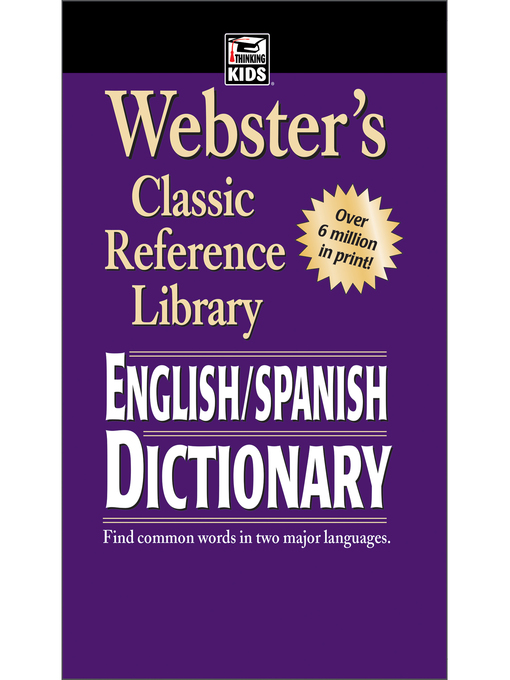 Title details for Webster's English-Spanish Dictionary, Grades 6--12 by Carson Dellosa Education - Available